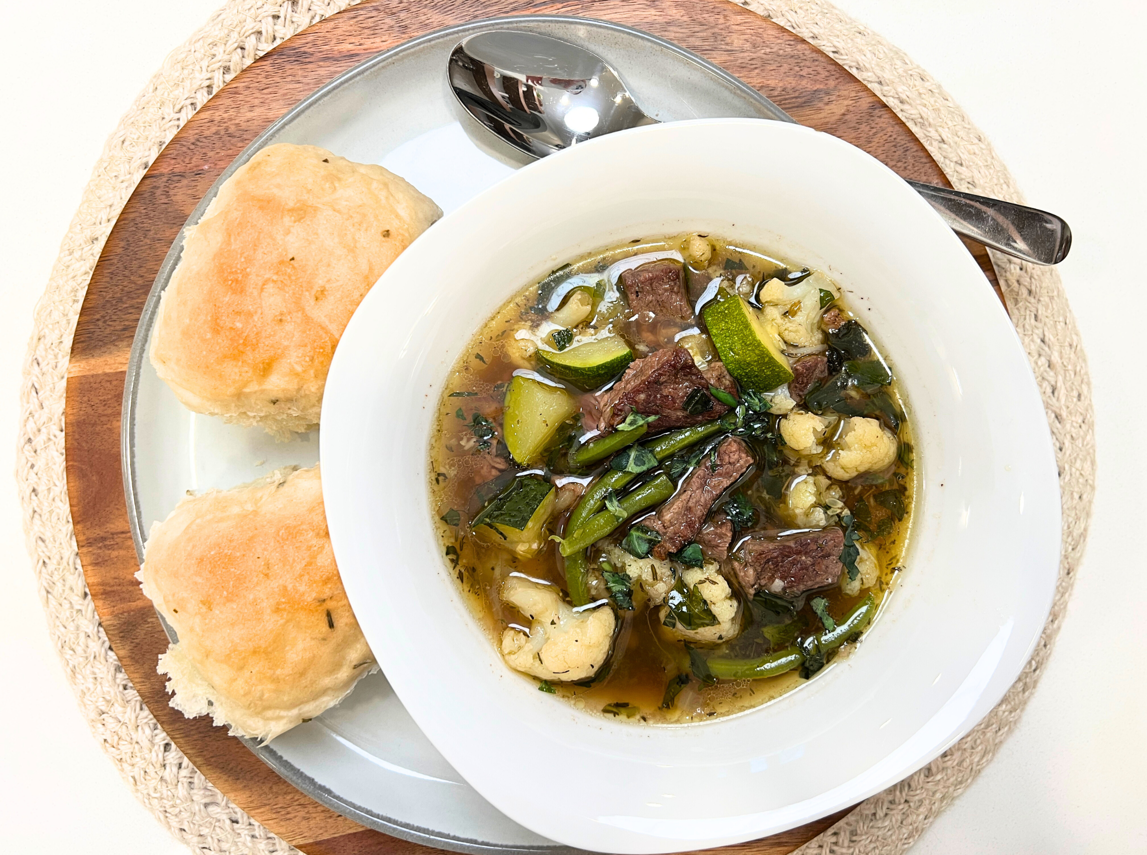 Beef and Vegetable Crockpot Soup