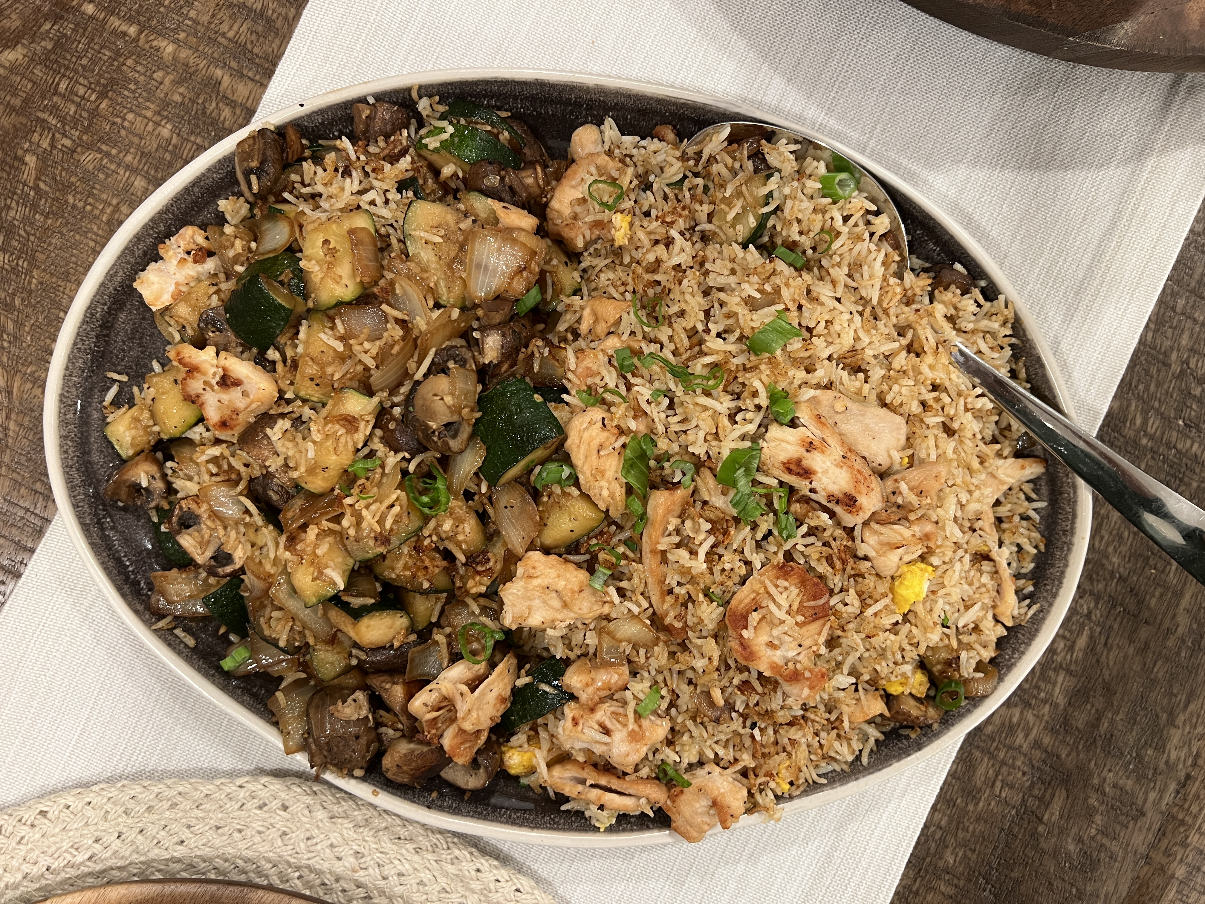 Hibachi Griddled Chicken Fried Rice